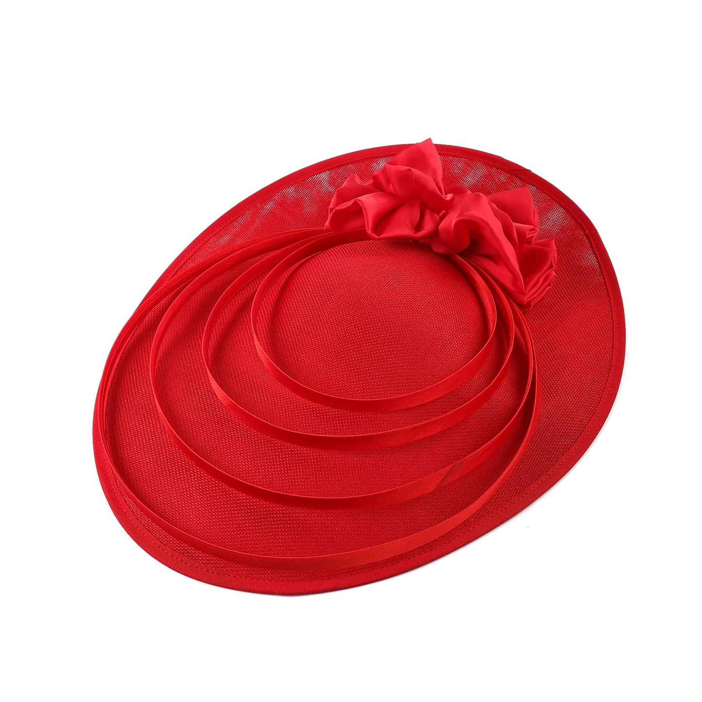 Fancy Christmas Sinamay Fascinator Perfect Wedding Hat Unique Derby Party Hat Fashion Top Church Hats Bride Fascinators Female