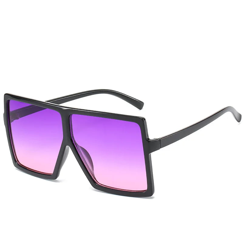 Brand Designer Oversized Square Sunglasses For Women Men 2022 Big UV400 Sun Glasses Womens Sunglasses