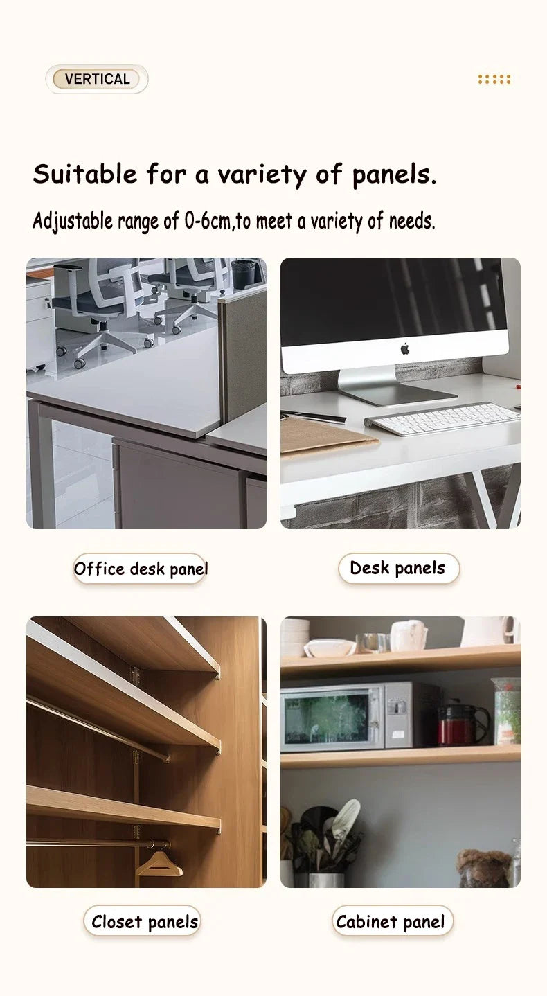 Telescopic Under Desk Cable Management Tray –  Storage Rack