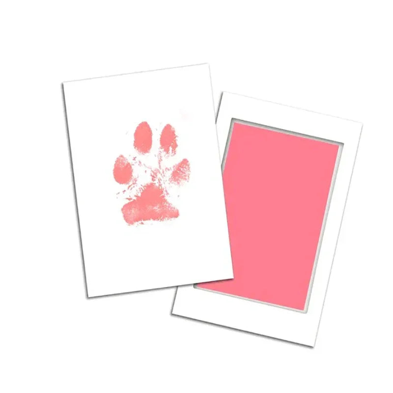 Non-Toxic Pet Paw Print Ink Kit - Clean Touch Cat & Dog Keepsake