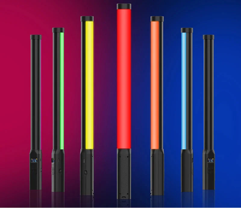 VL119 Handheld RGB Colorful Stick Light 19.68 inch Handheld LED Light