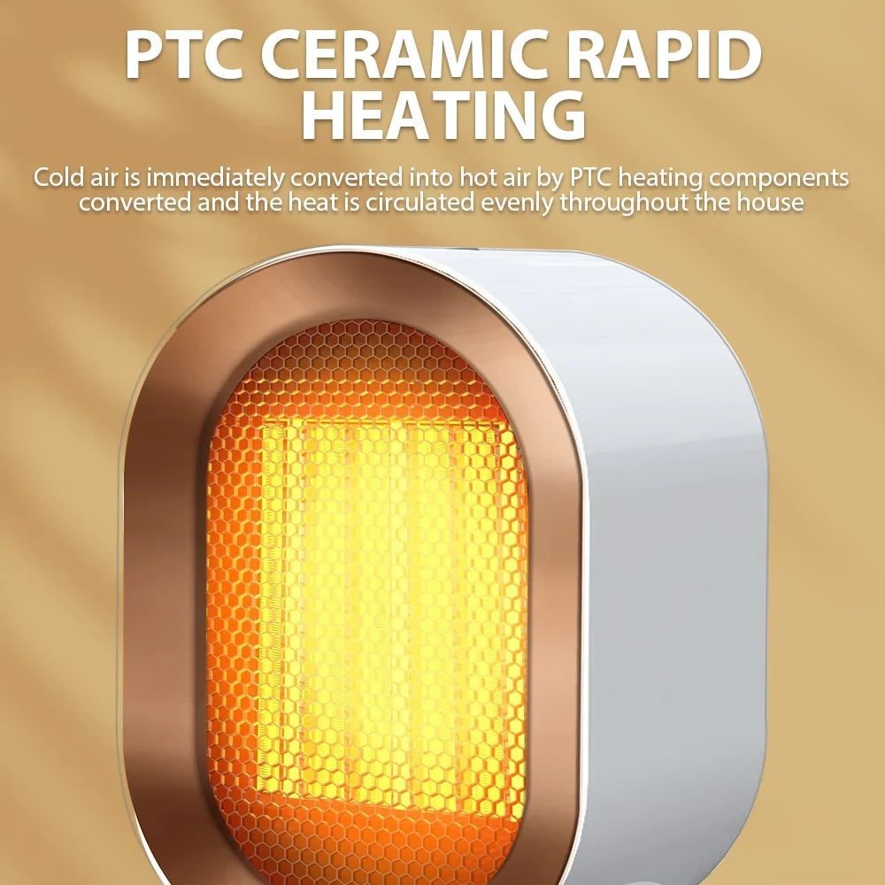 Home Heater 1200W 220V air warmer radiator room heater Office Electric heater Portable fast heat 2-Gear adjust