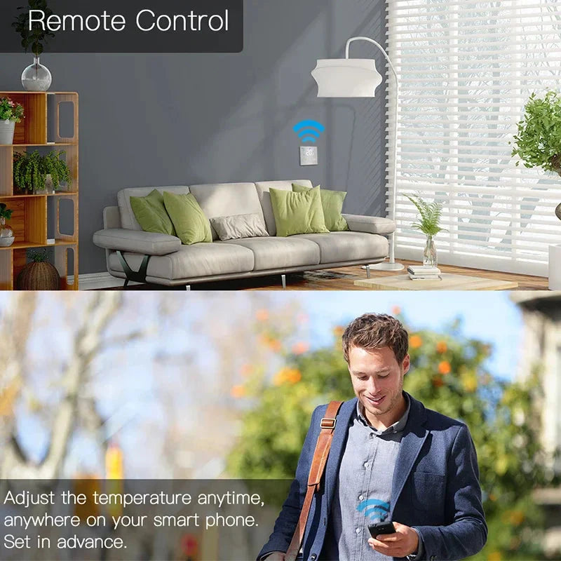 WiFi Smart Thermostat Temperature Controller for Water Electric Floor Heating