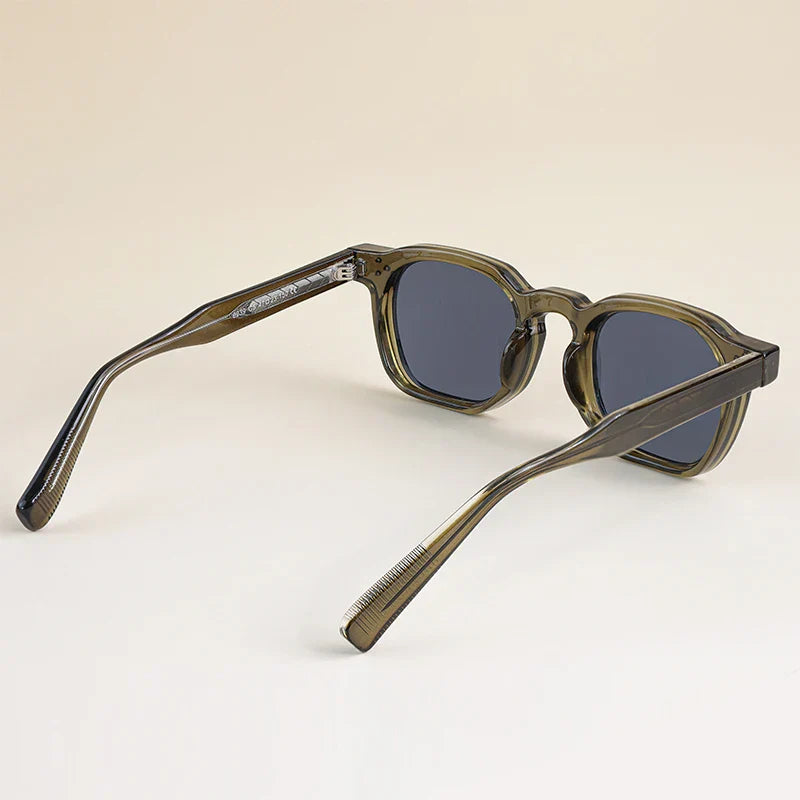 Retro Punk Men Sunglasses Small Frame Square Personalized Design Sun Glasses Women Travel Party Business Festival Gift