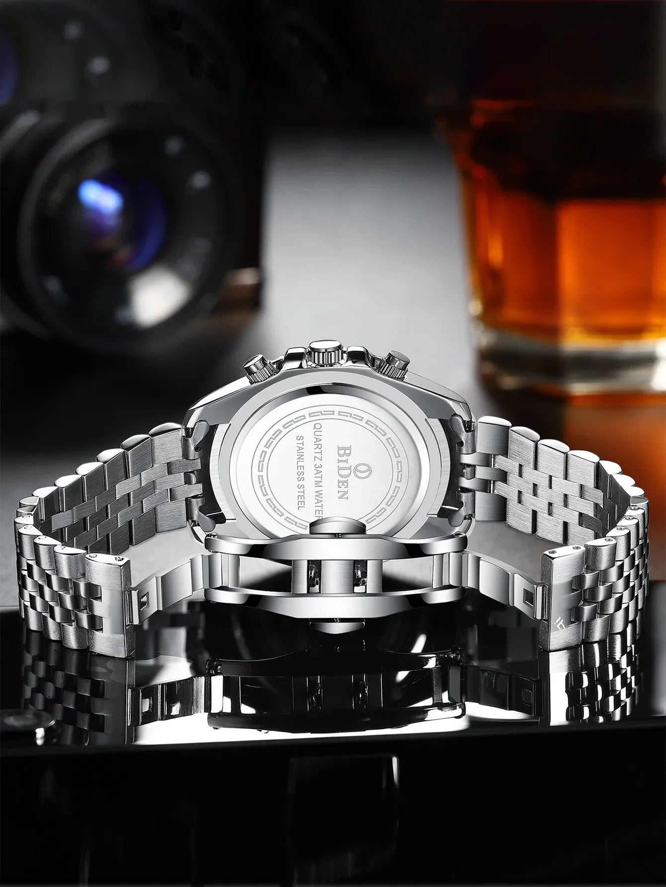 Men's Multi functional Waterproof Quartz Watch