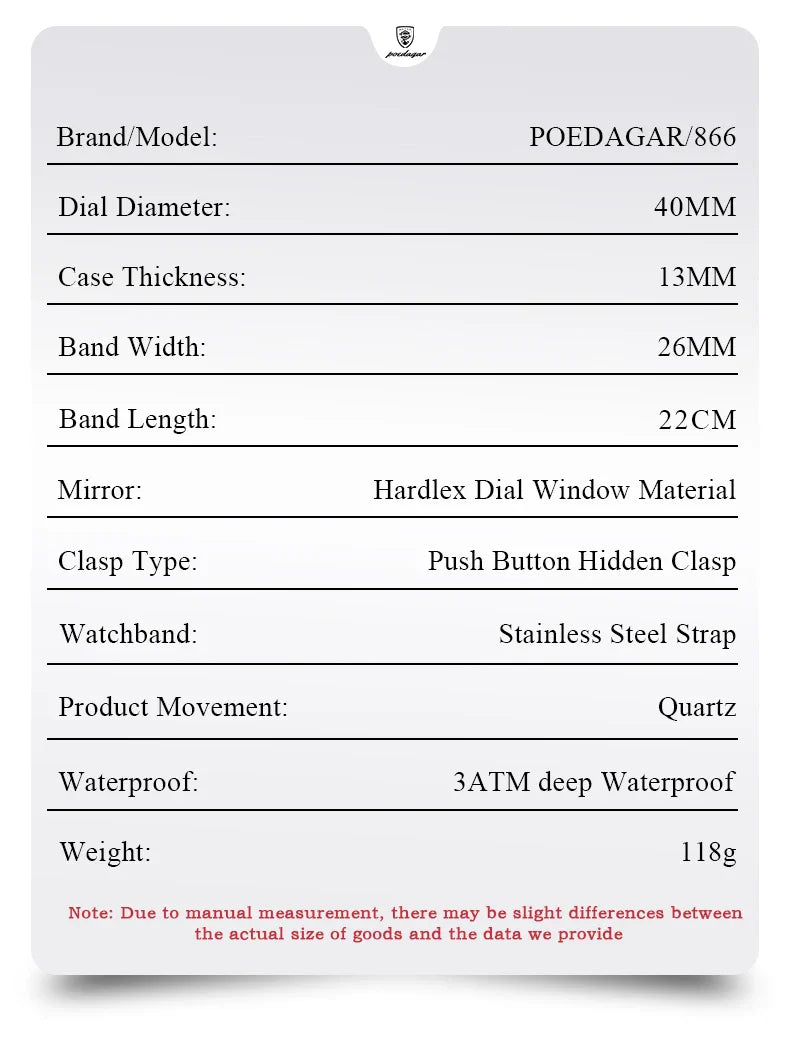 Fashion Men Watch Luminous Waterproof Chronograph Date Man Wristwatch Square Stainless Steel Quartz Men's Watches Reloj