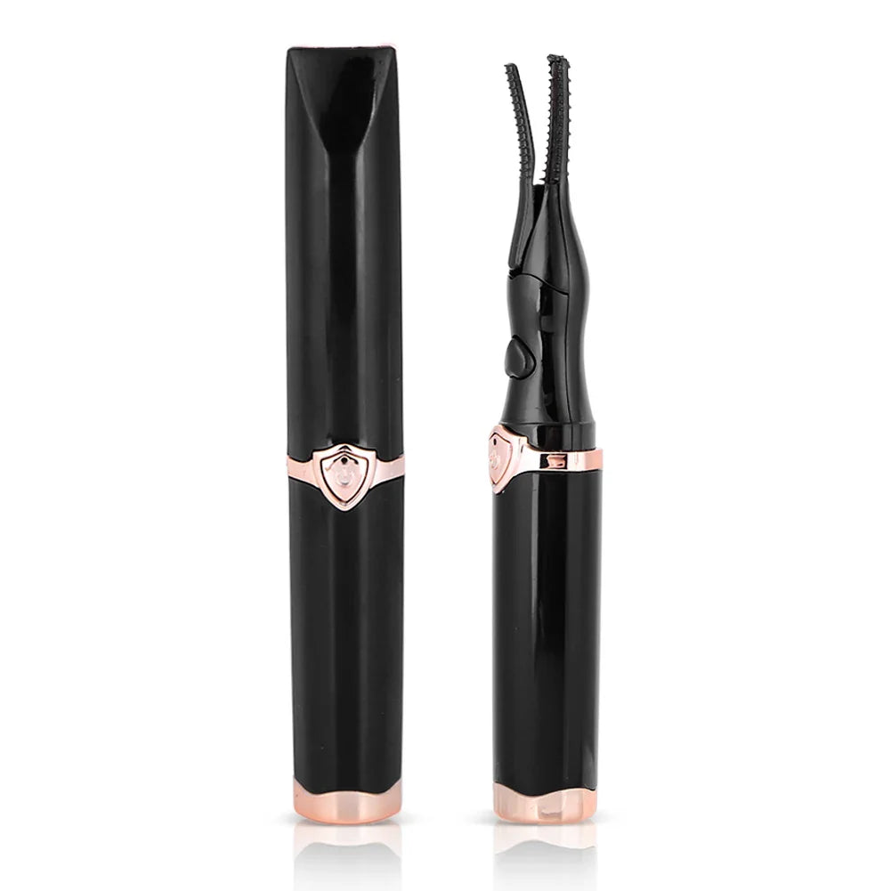 Portable Eyelash Curler USB Rechargeable Quick Heating Natural Curl Eyelash Curler for Quick Natural Curling Eye Lashes