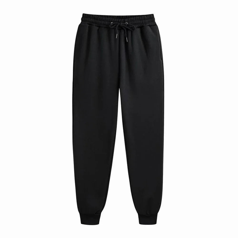 Men's Fashionable Thick Warm Tracksuit Set