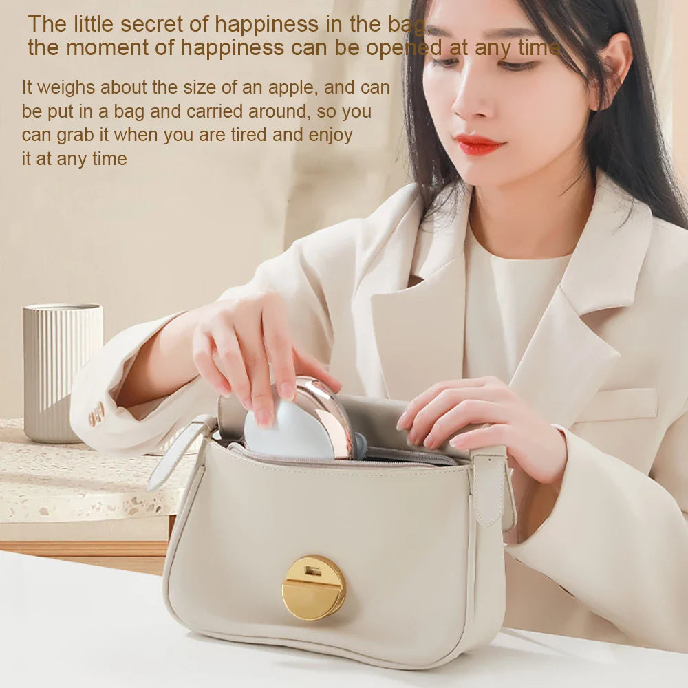 Electric Scalp Massager Hair Growth Portable Rechargeable Head Massage Stress Relax Waterproof Handheld Hair Scratcher Silicone