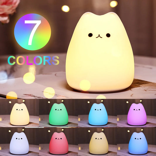 Cat Baby Night Lamp