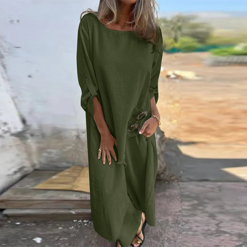 Casual Pants Set Women Loose Irregular O-neck Half Sleeves Pullover  Wide Leg Pants Sets Female Spring Summer Stylish Suit Lady