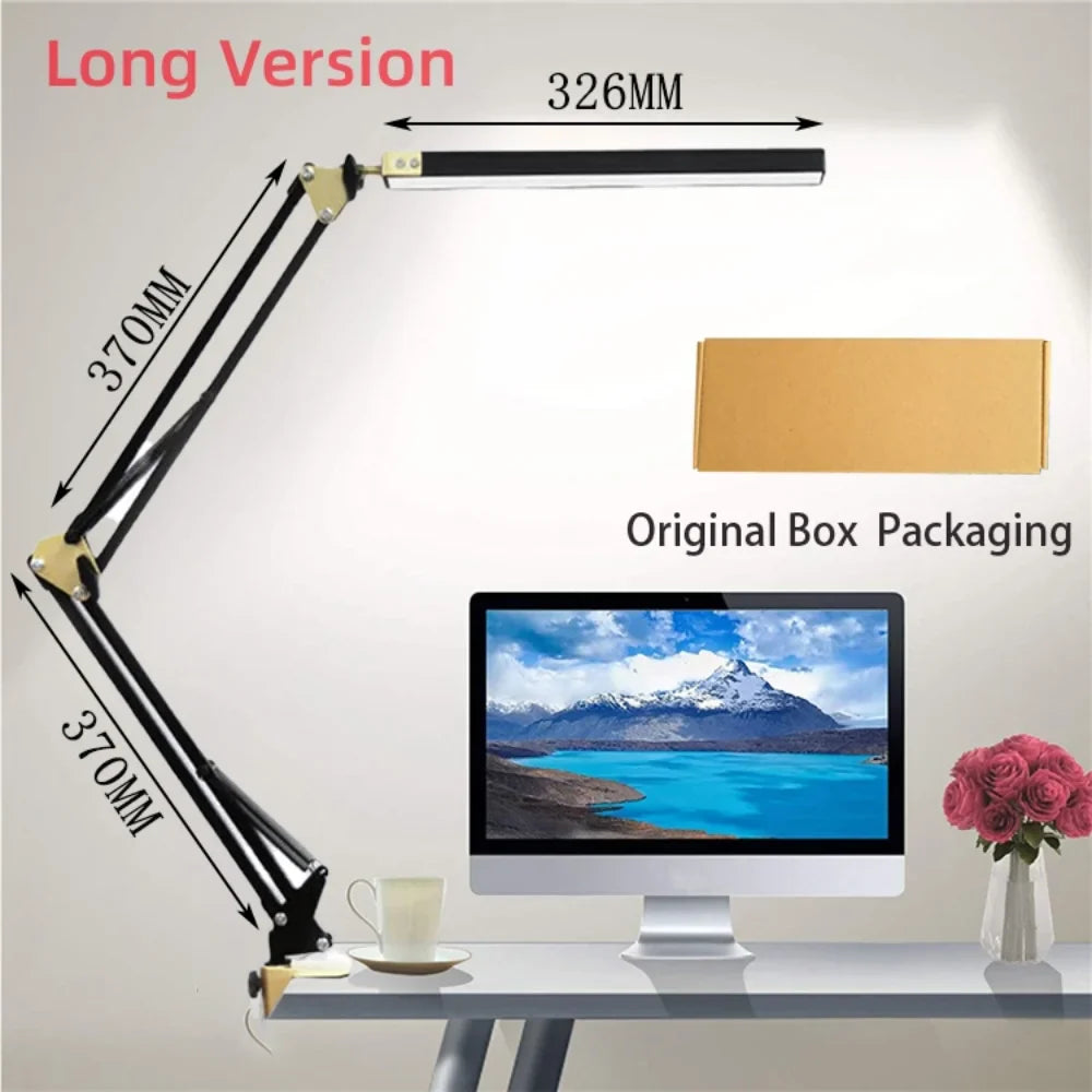 LED Desk Lamp with Clamp 10W
