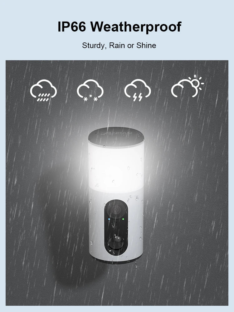 2K Solar Floodlight Wifi Camera Two Way Audio , Night Vision Outdoor Wireless, Waterproof