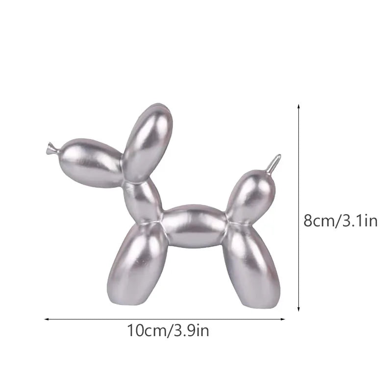Nordic Balloon Dog Figurines