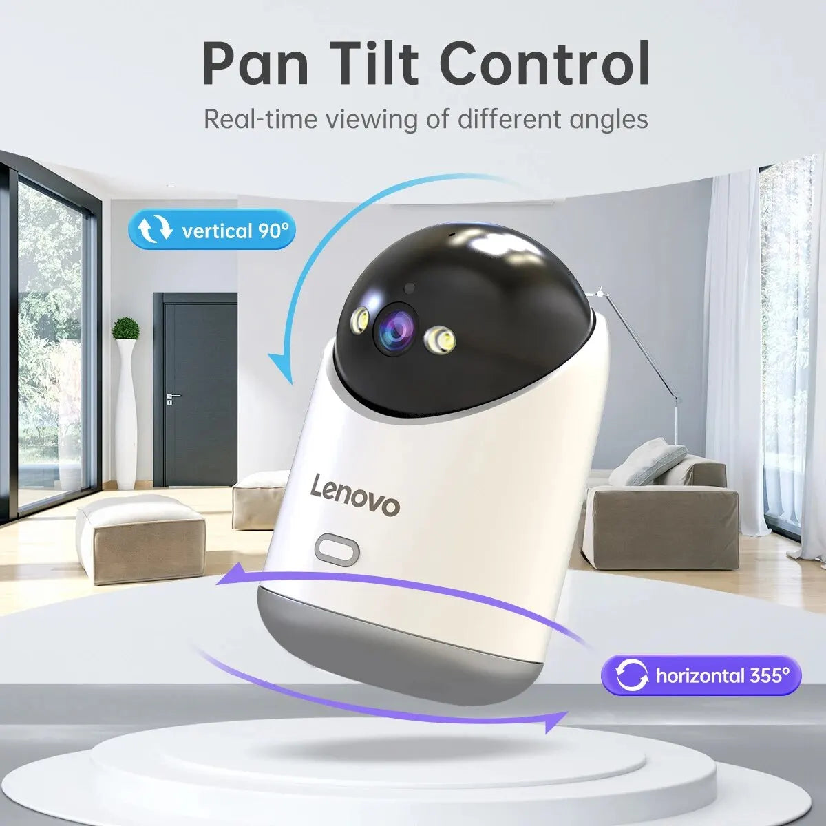 3MP 5G WIFI Camera Auto Tracking Security Baby Monitor