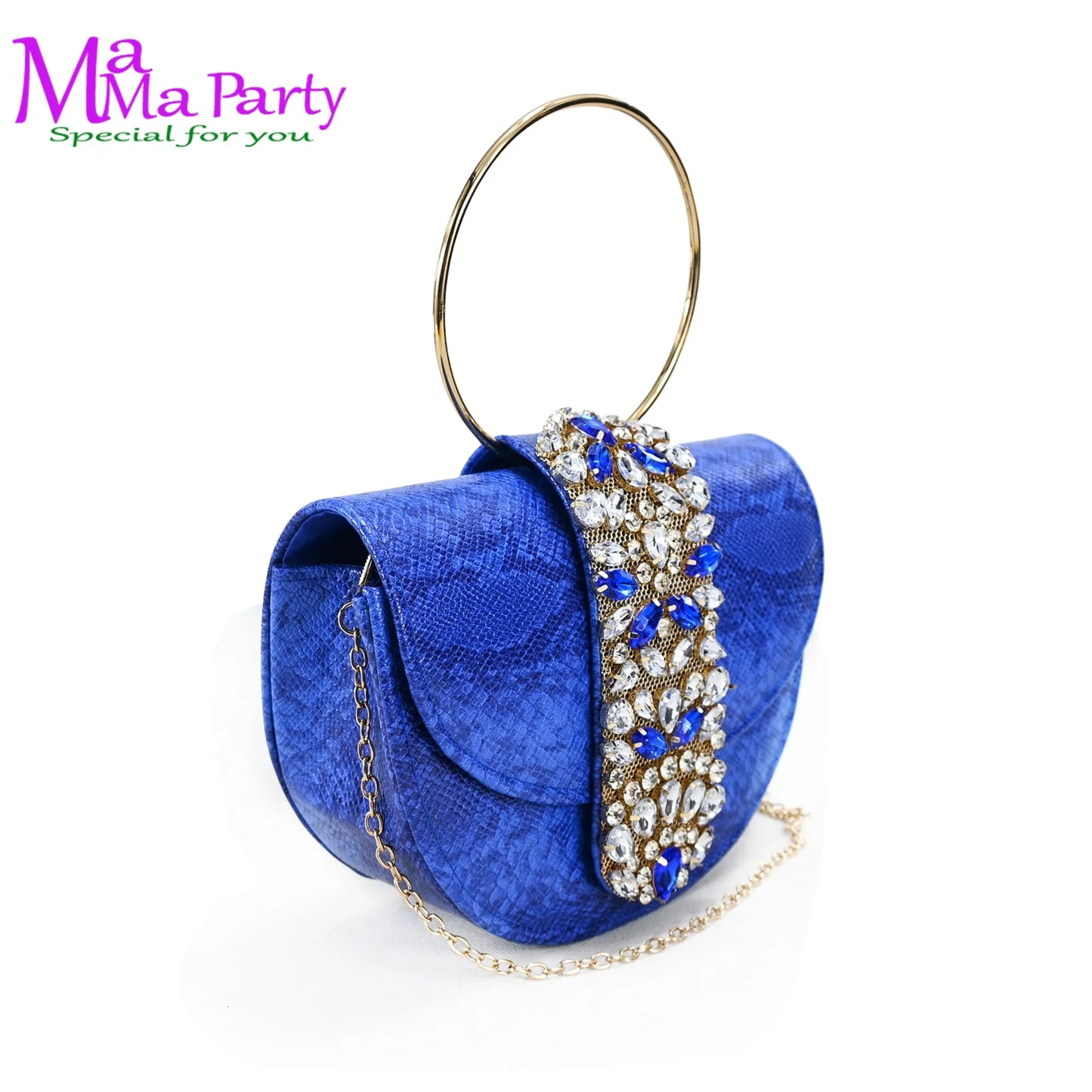 2025 Autumn New Design Specials Italian Women Shoes and Bag Set Comfortable Mid Heels With Rhinestone in Yellow Color