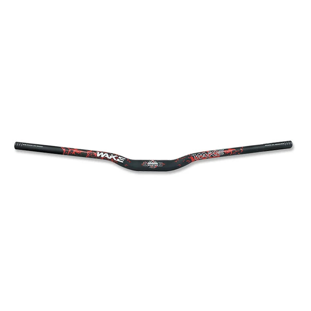 31.8MM Mountain Bike Handlebar Aluminum Alloy Bicycle Riser Handlebar 30MM Rise 780MM Wide Bicycle Bar with Paint Matte Surface