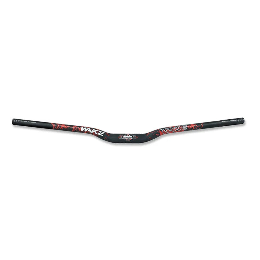 31.8MM Mountain Bike Handlebar Aluminum Alloy Bicycle Riser Handlebar 30MM Rise 780MM Wide Bicycle Bar with Paint Matte Surface
