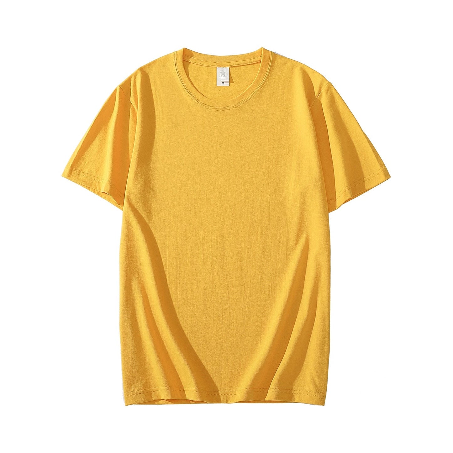 Cotton Men T-shirt Short-sleeve Man T shirt Short Sleeve Pure Color