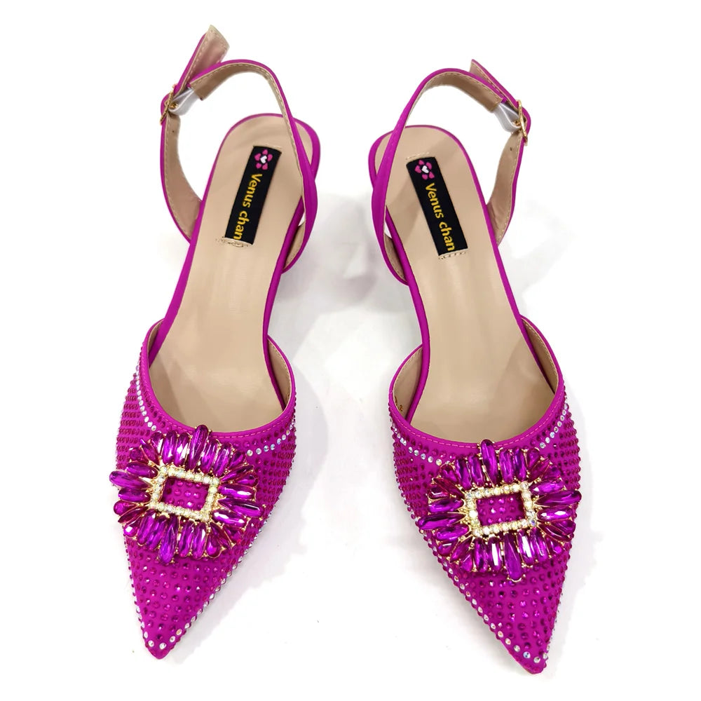 2025 Elegantly Sky Blue Women's Shoe and Bag Set for Parties and Weddings - Luxurious Heeled Pumps and Handbag for Nigeria