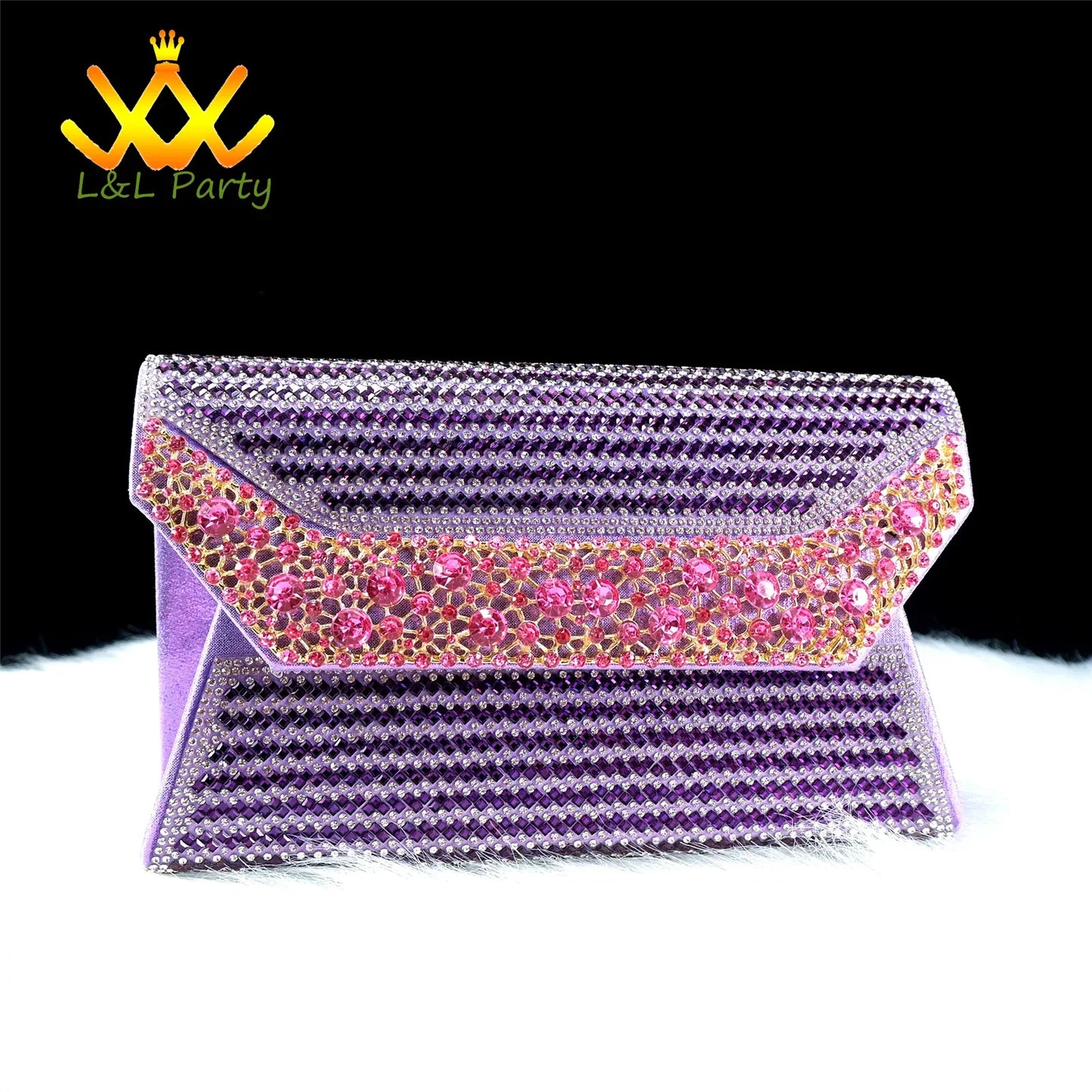 2025 Special New Arrivals Italian Women Shoes and Bag to Match in Green Color with Platform Shinning Crystal Sandal for Wedding