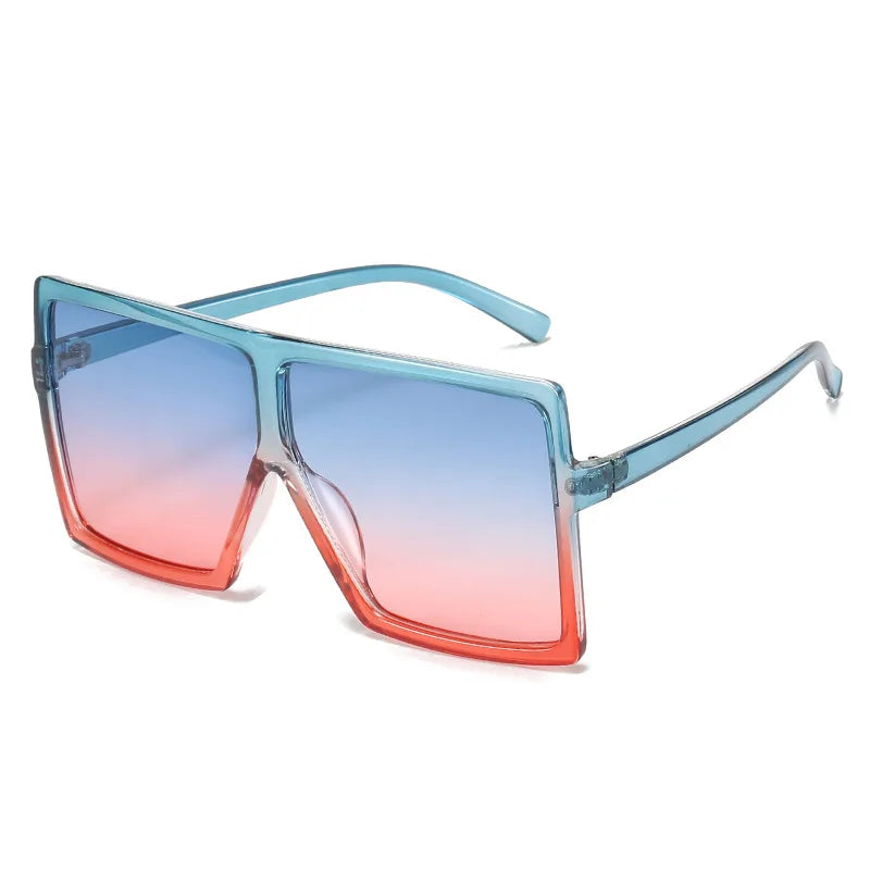 Brand Designer Oversized Square Sunglasses For Women Men 2022 Big UV400 Sun Glasses Womens Sunglasses