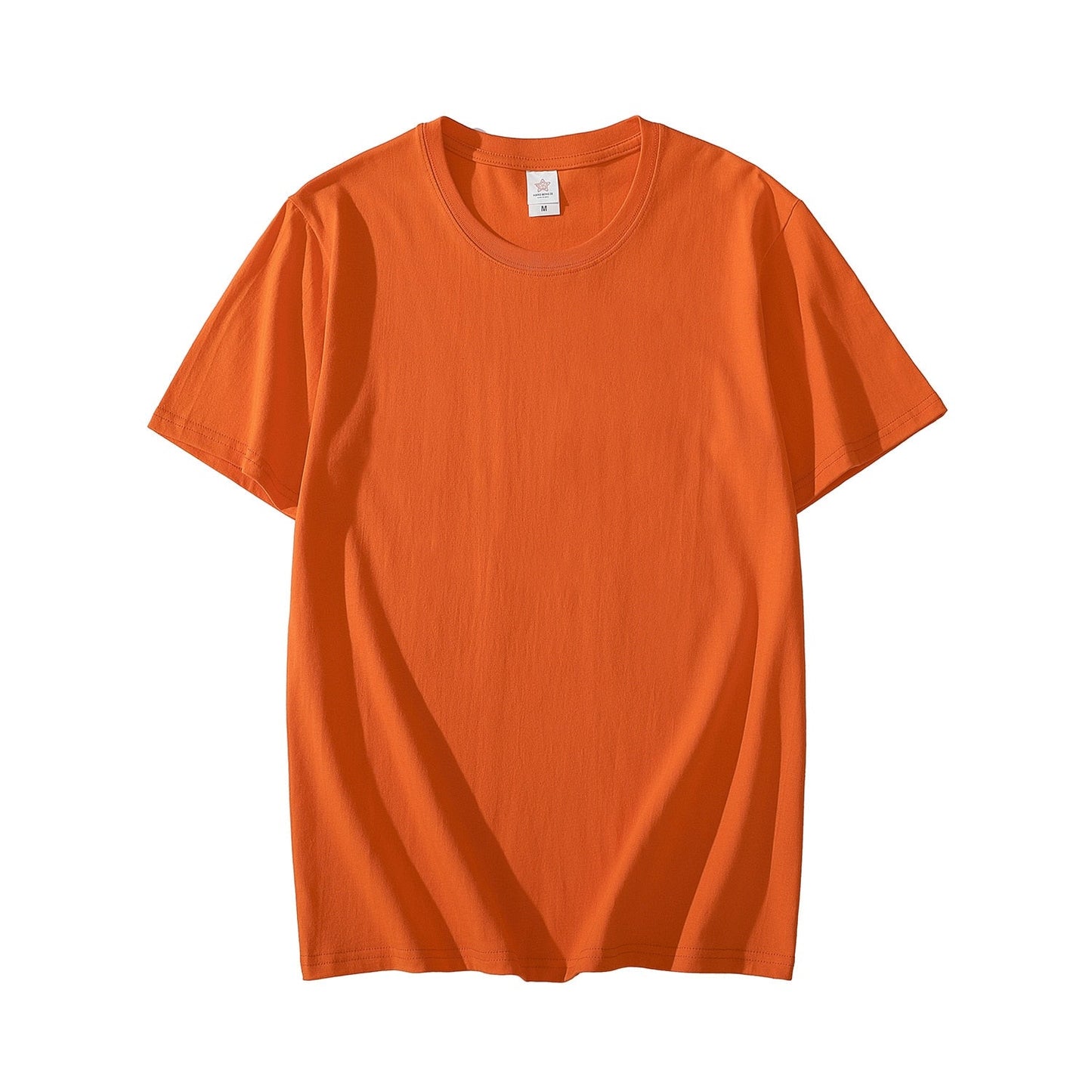 Cotton Men T-shirt Short-sleeve Man T shirt Short Sleeve Pure Color