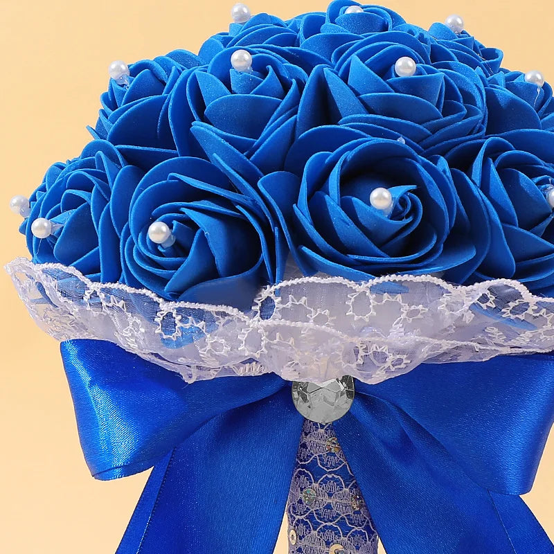Elegant handmade foam rose bouquets for brides and bridesmaids - perfect for weddings, balls, engagements and anniversaries
