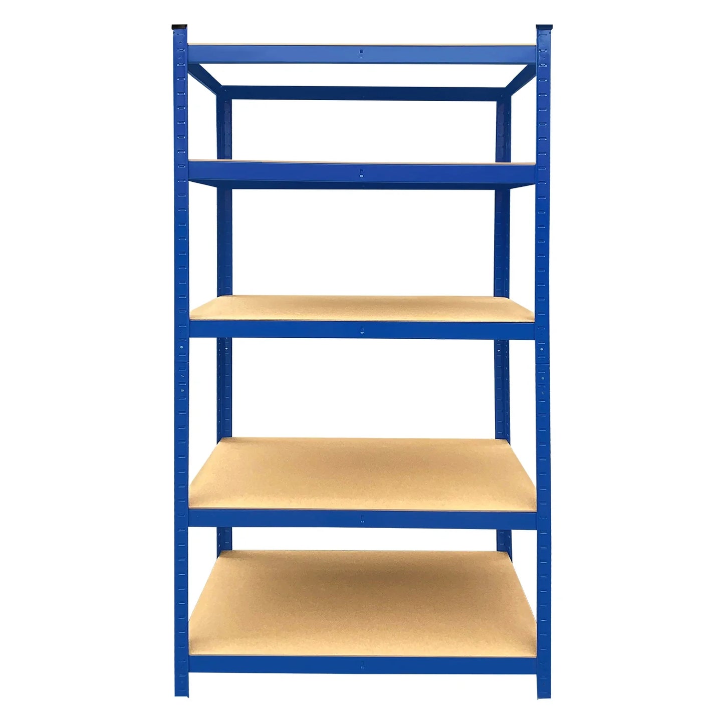 5 Tier Garage Shelves Metal Storage Shelves,Heavy-Duty Shelving Units,Boltless Assembly for Warehouse Office,875 kg Capacity