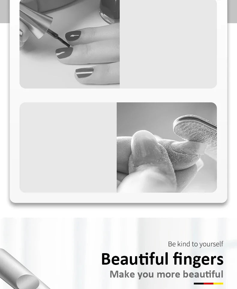 1Pcs Stainless Steel Nail Files High-Quality Double SidedManicure Pedicure Grooming For Professional Finger Toe Nail Care Tools