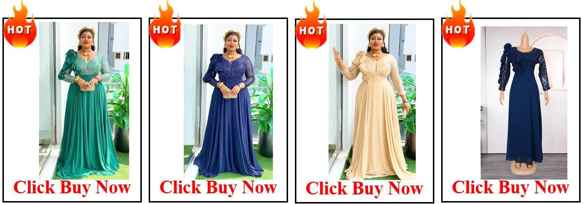 Customized African Dresses For Women Traditional Ankara Outfits Puff Sleeve Bodycon Dress Party Evening Gowns Boubou Dubai Vesti