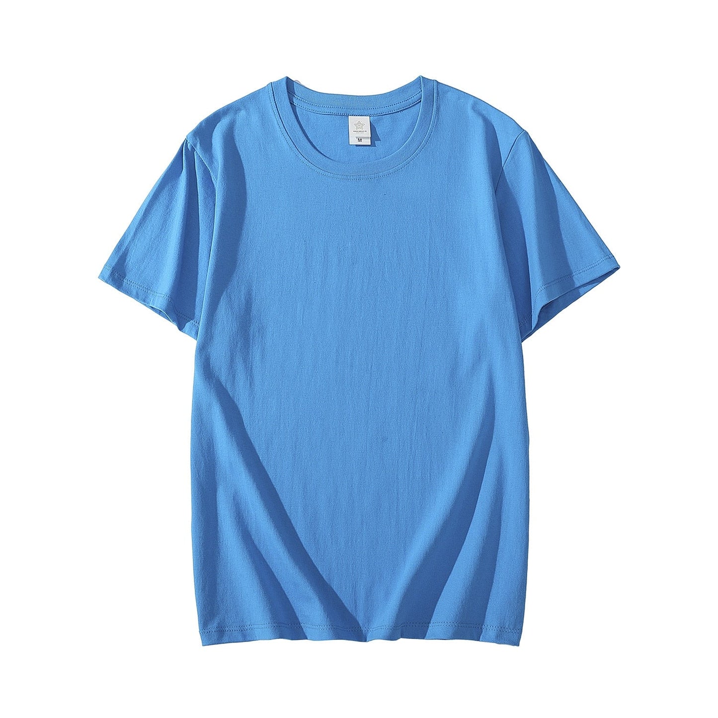 Cotton Men T-shirt Short-sleeve Man T shirt Short Sleeve Pure Color