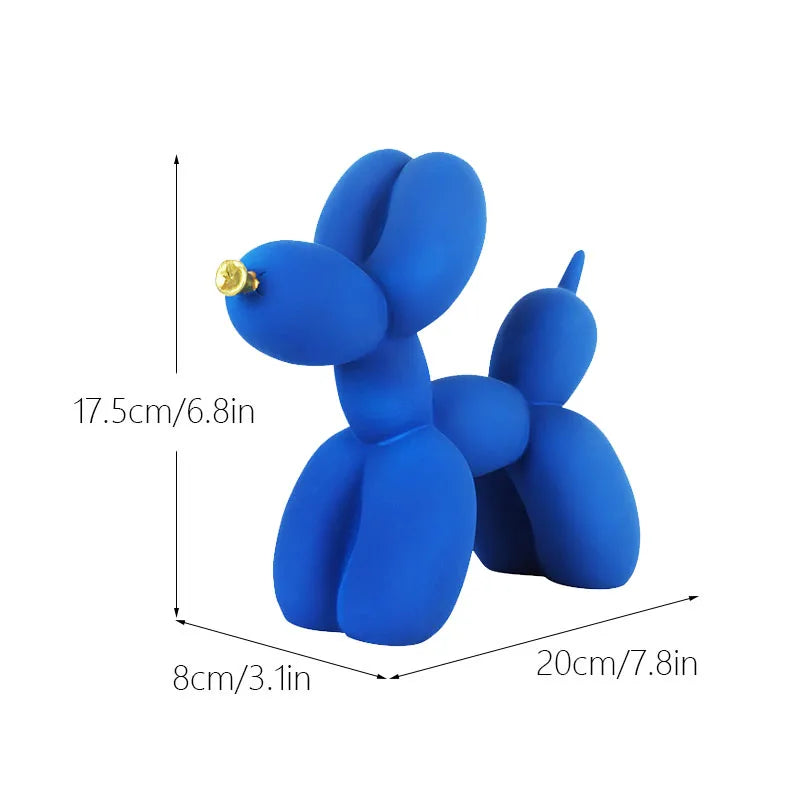 Nordic Balloon Dog Figurines