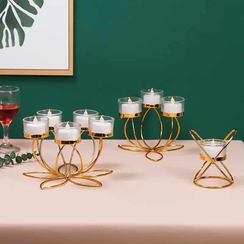 Candlestick Holders  Modern Table Decoration
