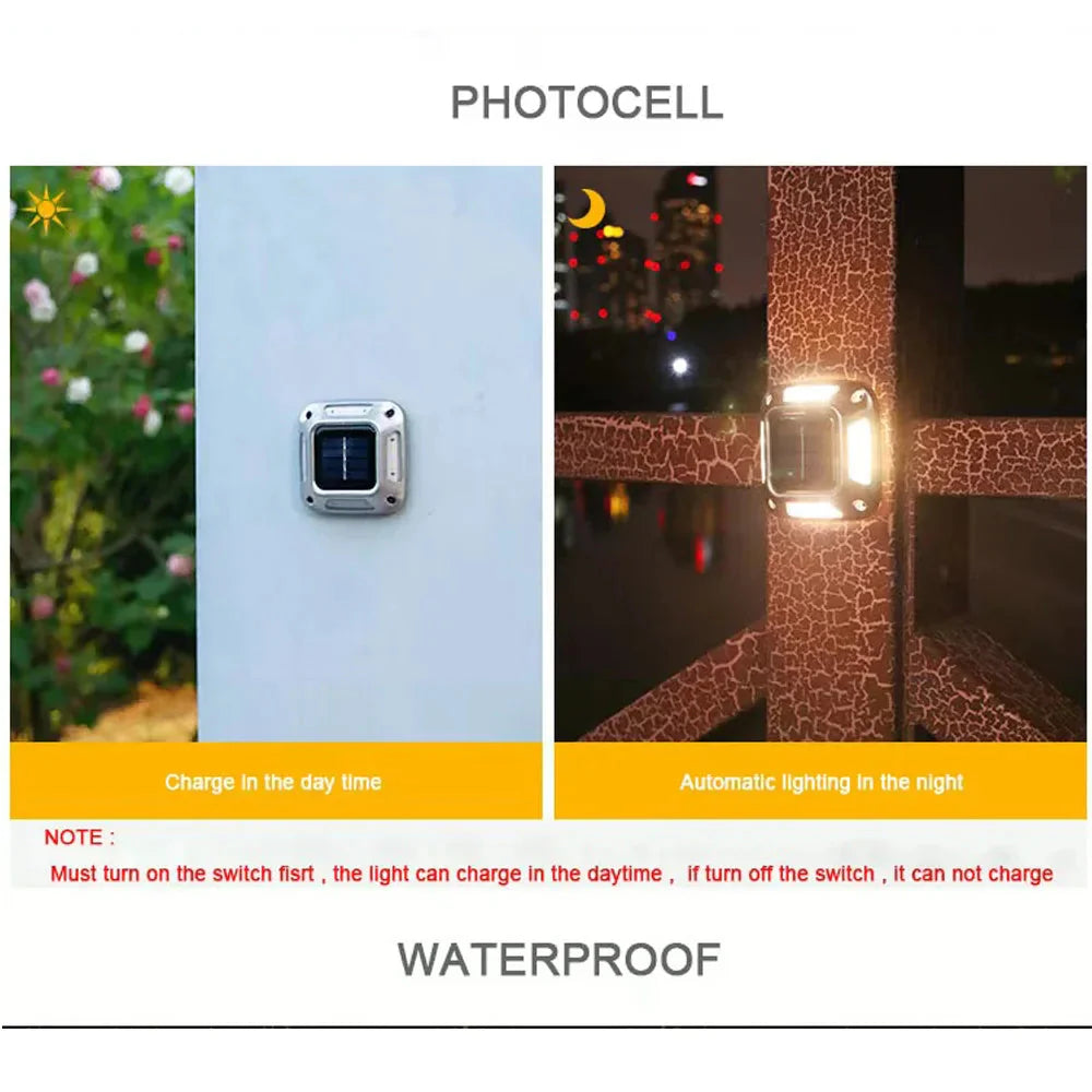 LEDs Solar Ground  Waterproof Warm Light