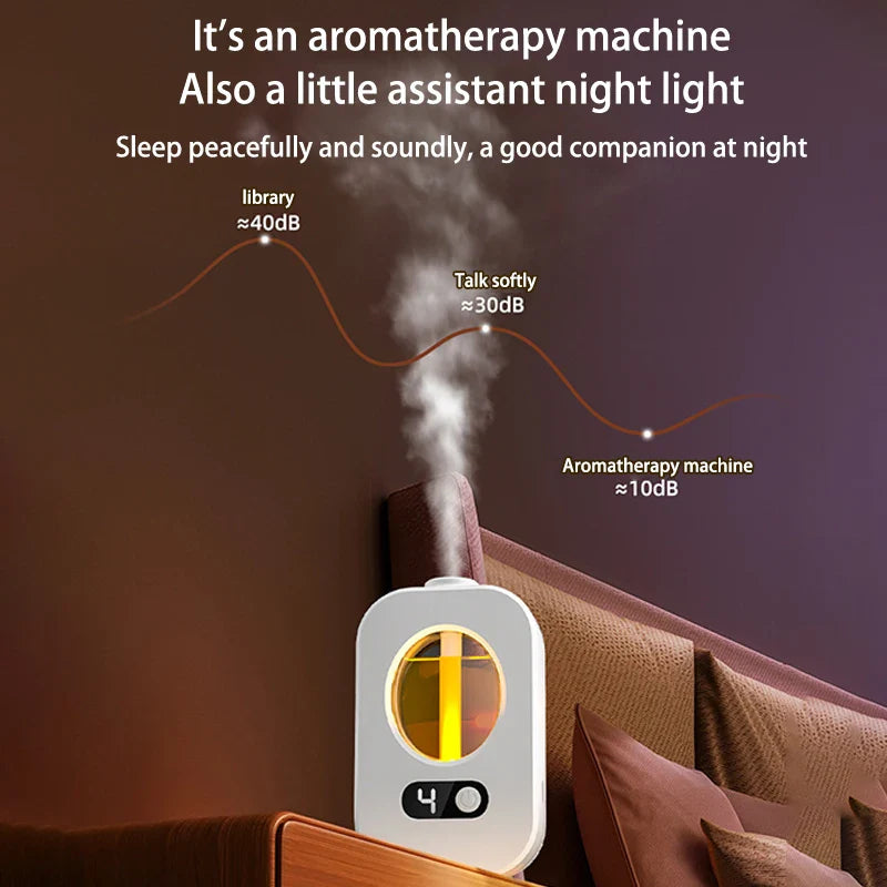 Automatic Diffuser Aromatherapy Machine Air Fragrance Air Freshener Toilet Bathroom Aroma Essential Oil Dispenser Humidifier