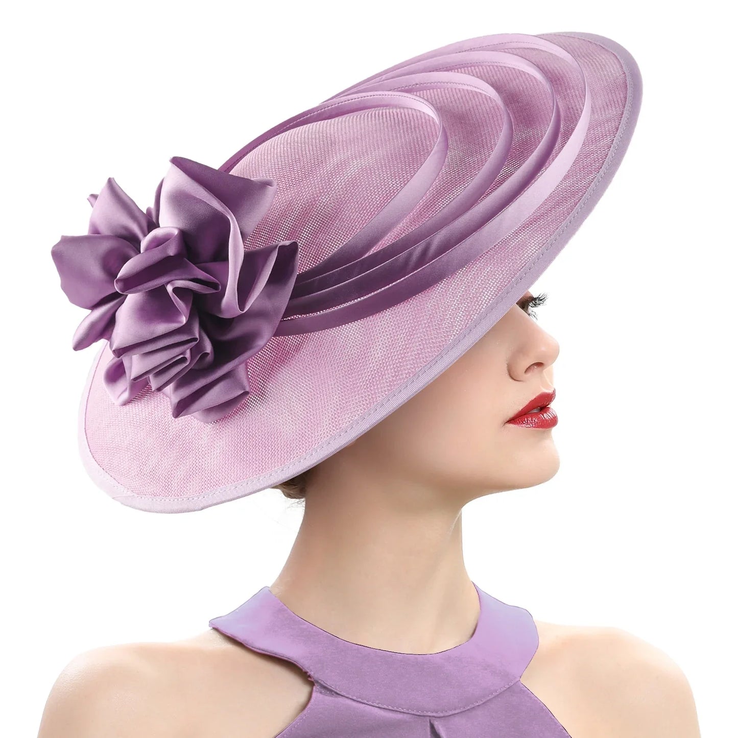 Fancy Christmas Sinamay Fascinator Perfect Wedding Hat Unique Derby Party Hat Fashion Top Church Hats Bride Fascinators Female