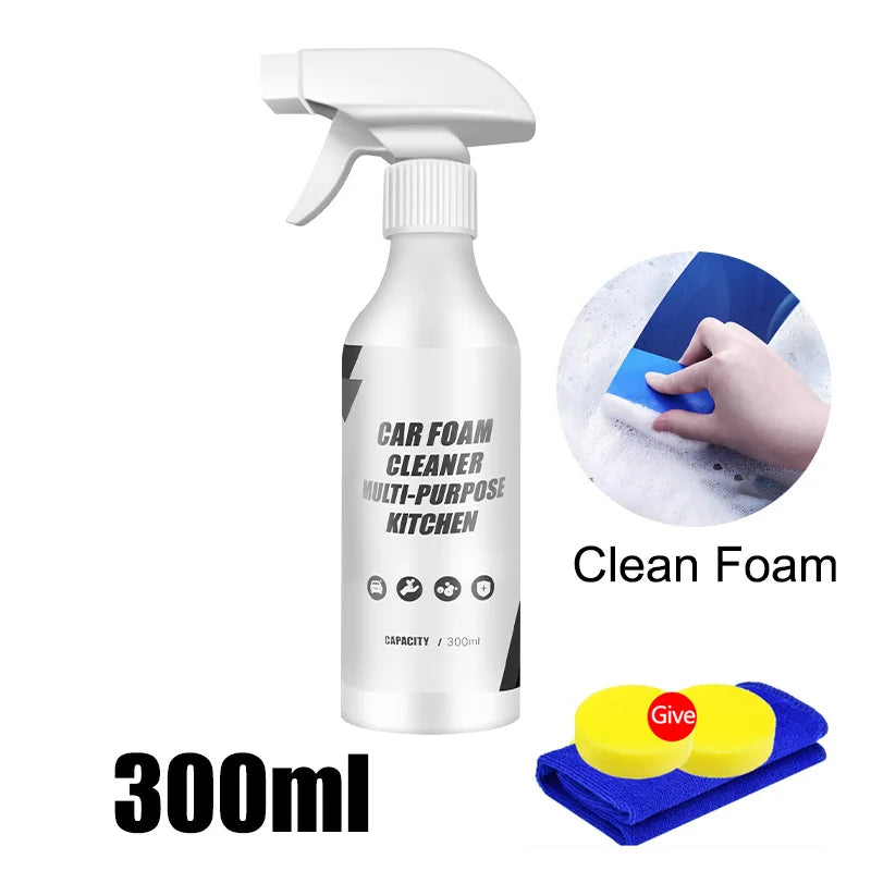 Multi-Purpose Foam Cleaner, Rust Remover, Car Interior Accessories