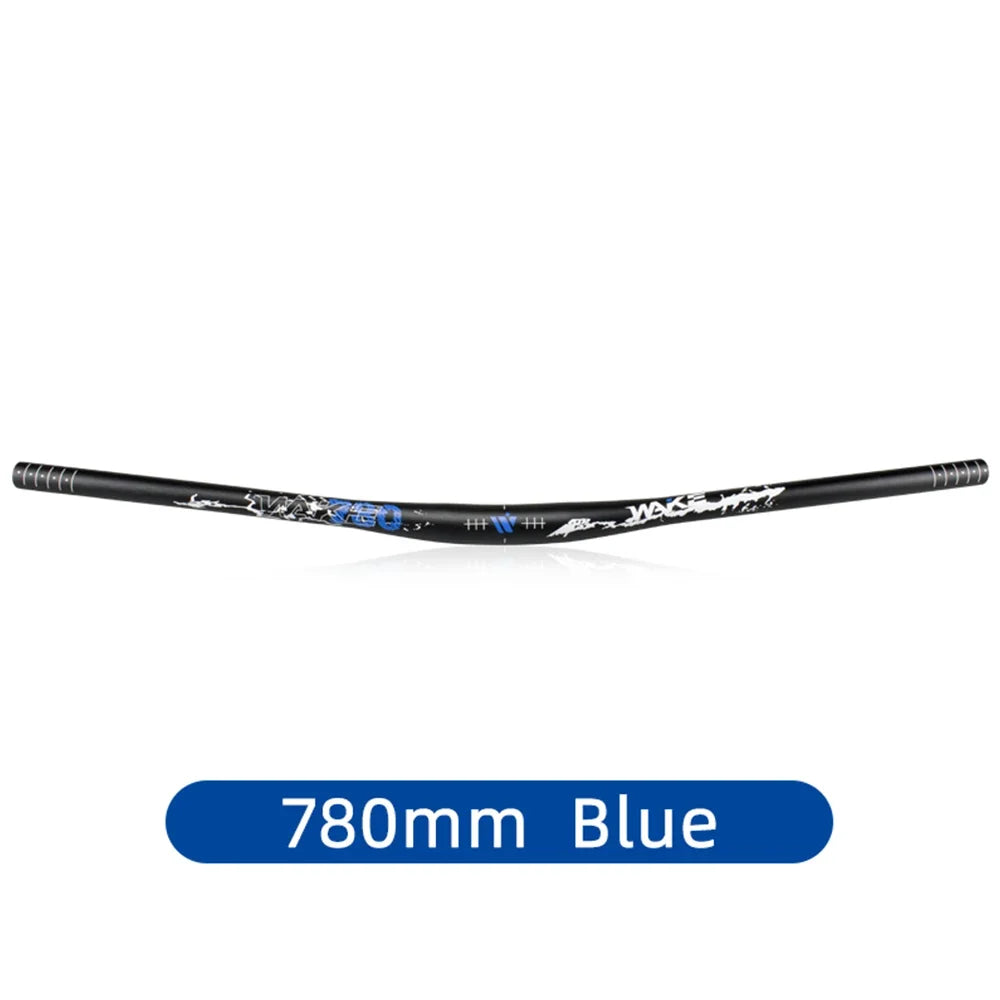 Mountain Bike Handlebars 31.8MM Diameter High-Rise Handlebar with Matte Surface 720MM 780MM Length Aluminum Alloy Handlebar