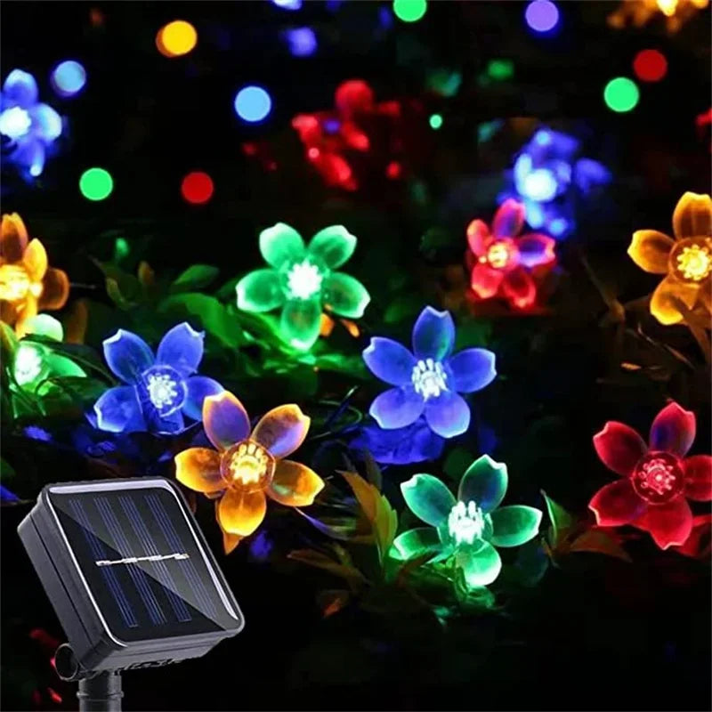 Solar Garden Light Flower Outdoor Solar