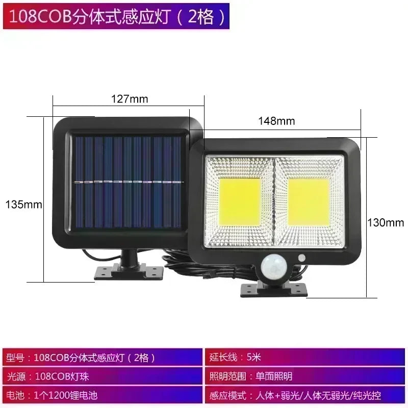 Motion Sensor Solar light Waterproof