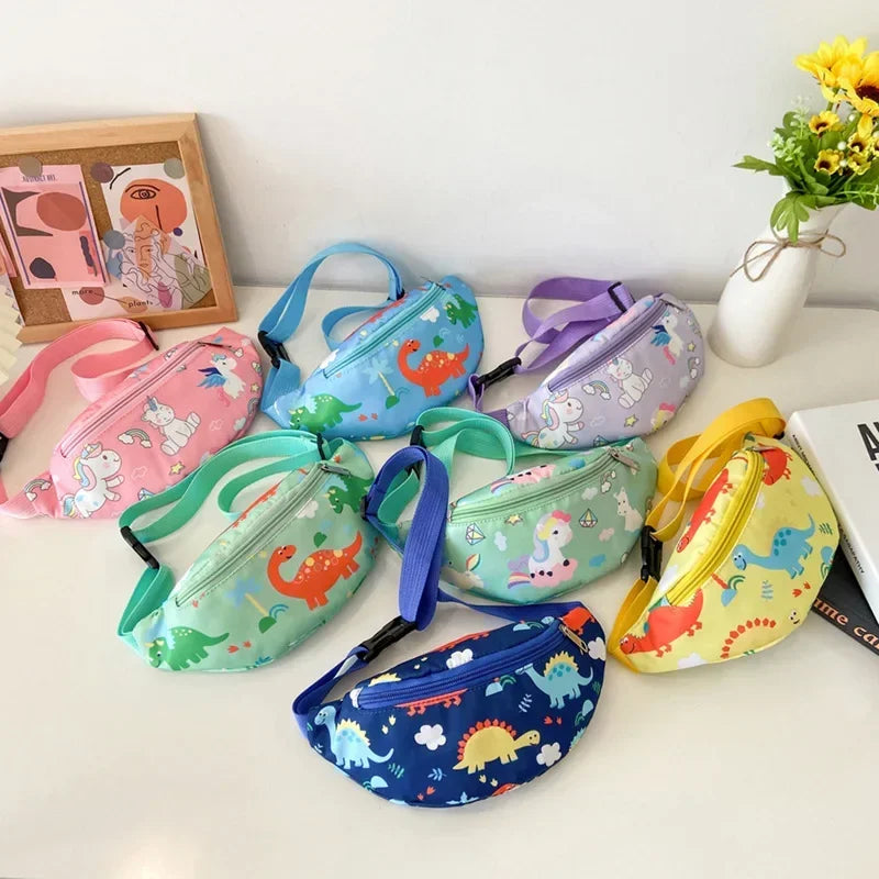 Kids & Adults Sport Bum Bag, Travel Crossbody Waist Bag