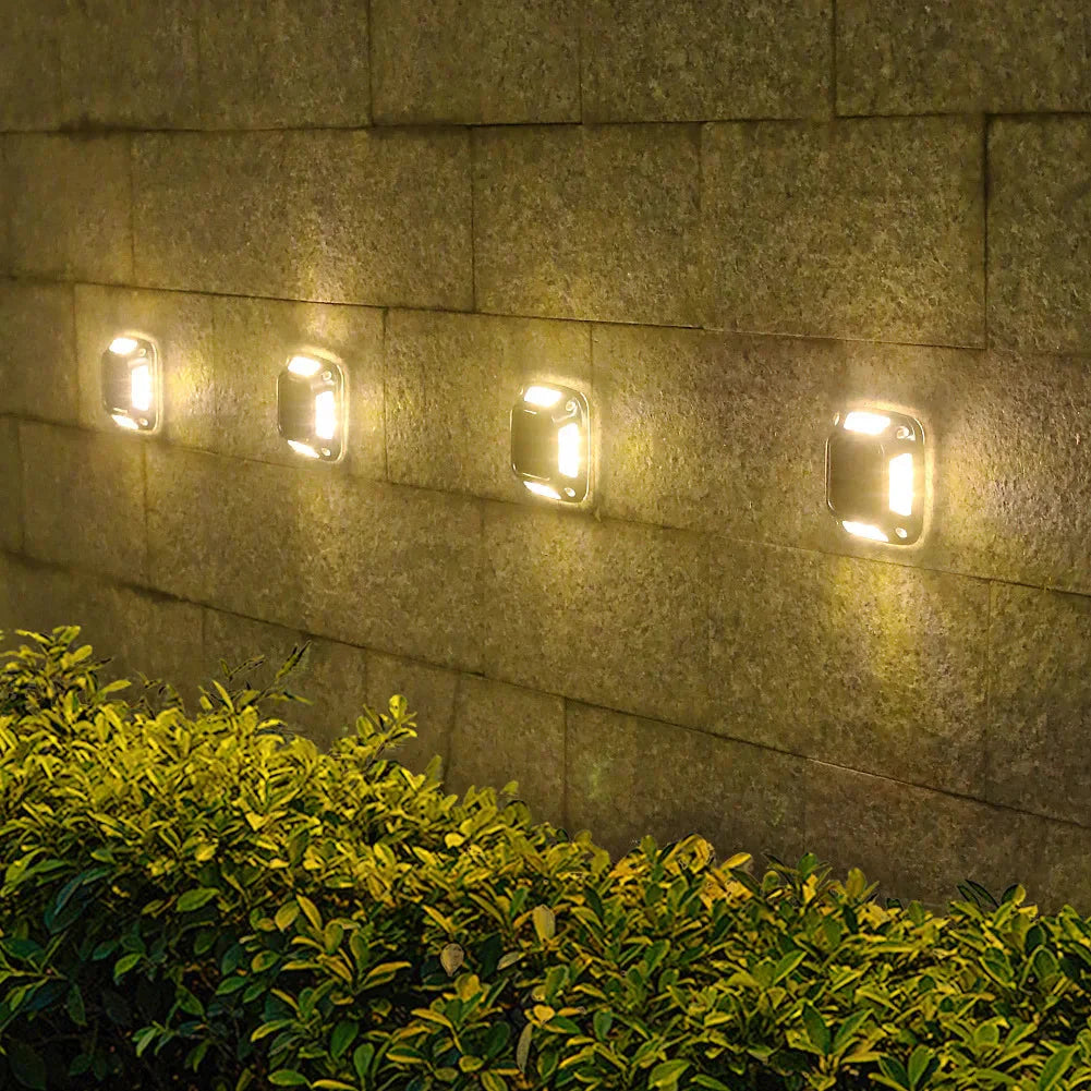 LEDs Solar Ground  Waterproof Warm Light