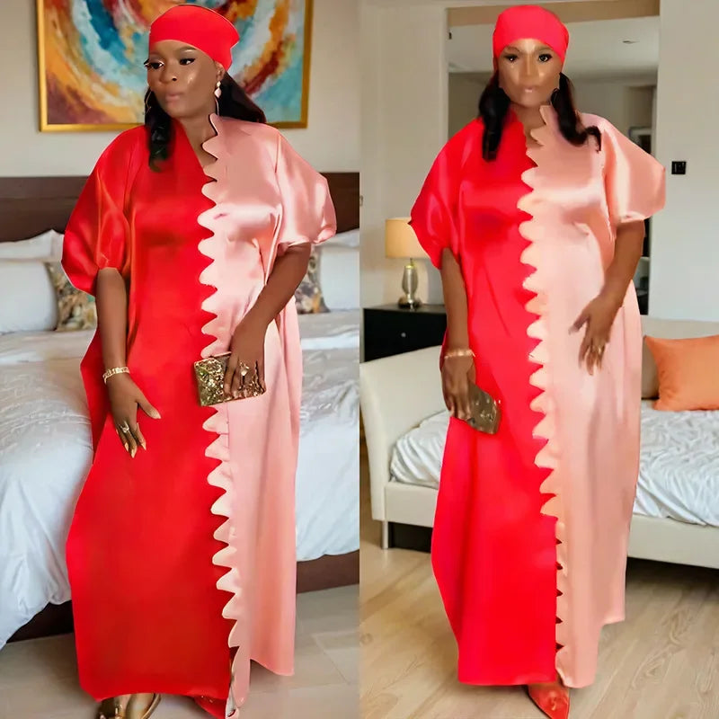 2025 African Dresses for Women Traditional Africa Clothing Dashiki Ankara Outfits Gown Abayas Robe Muslim Kaftan Maxi Long Dress