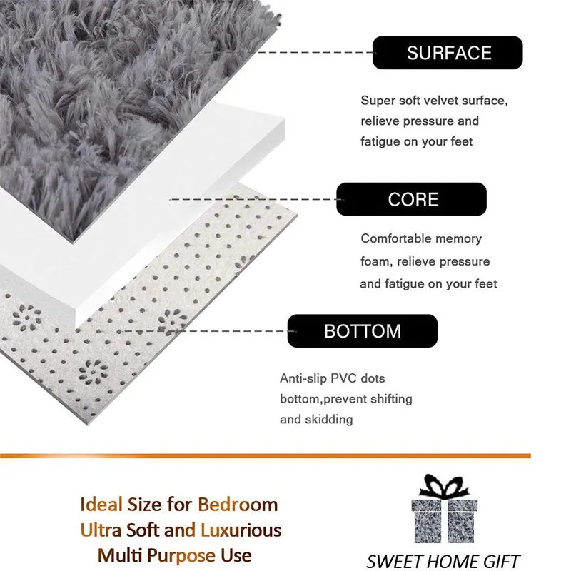 160*230cm 60*120cm carpeting Carpet Bedroom Bedside Blanket Living Room Full Large Area Blanket Floor Mat Home Floor Fluffy Mats