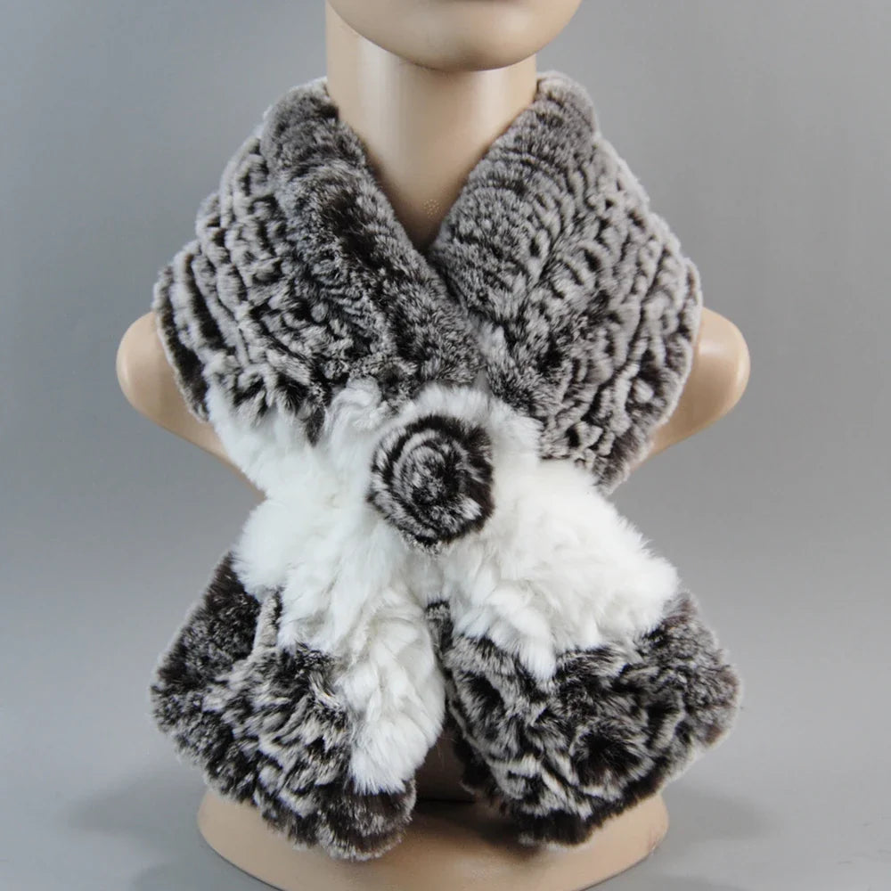 Winter Women's Faux Fur Hats And Scarves