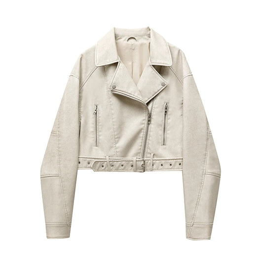 Faux Leather Jacket