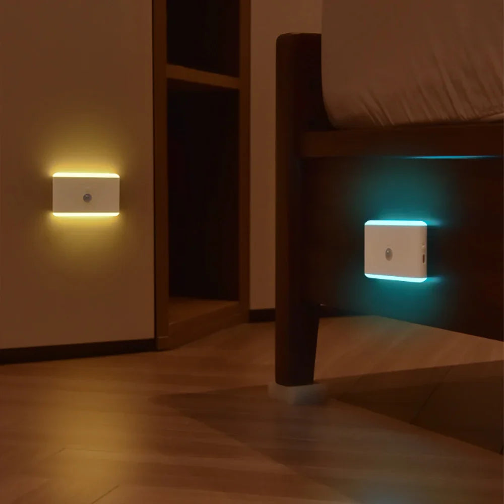 LED Motion Sensor Night Light, 3 Modes Stair Lamp