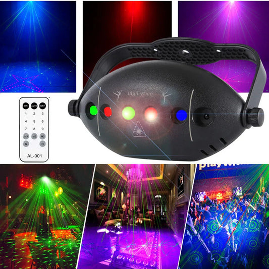 Stage Party Laser Projector DJ Disco Light Rechargeable Rgb Color