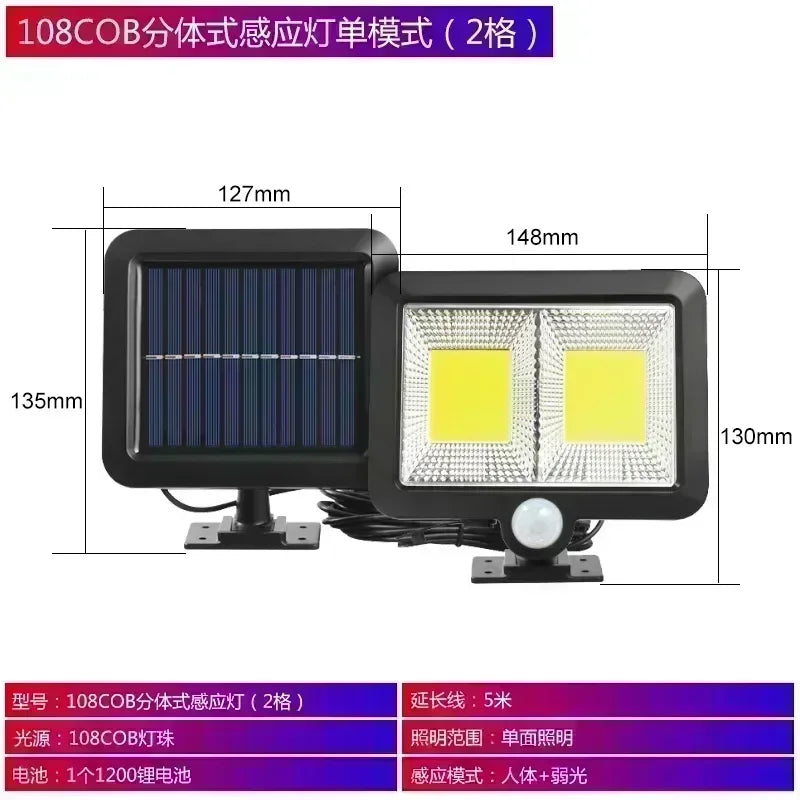 Motion Sensor Solar light Waterproof